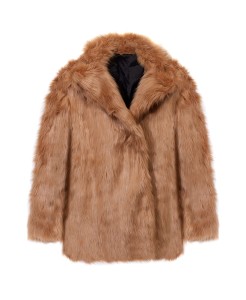 GINGER FURRY faux fur coat by OHVERY