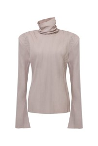 ALEXIS BEIGE turtleneck by OHVERY
